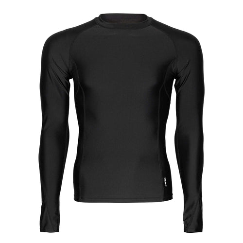 Compression Mens Long Sleeve Top - Black-0