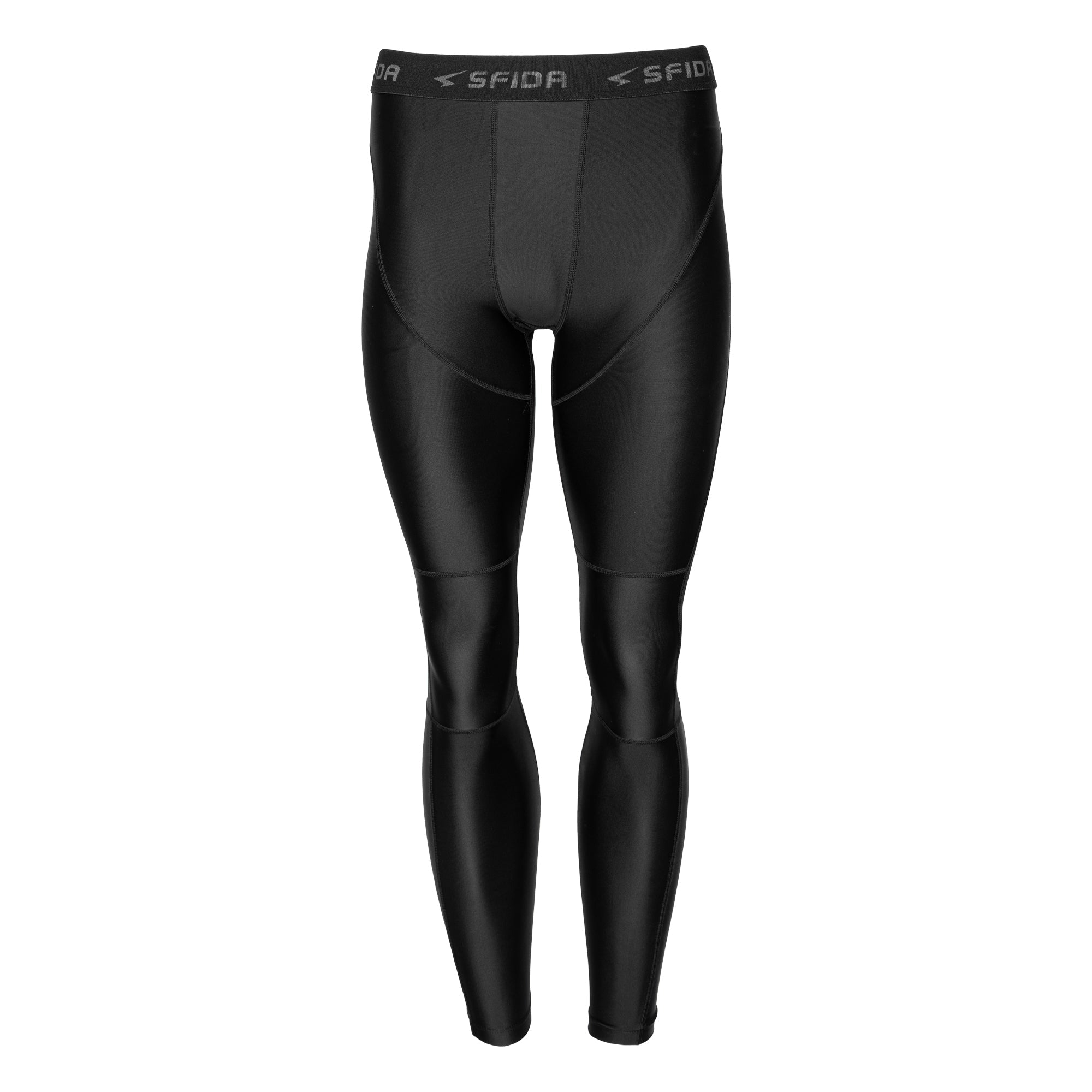 Compression Mens Pants - Black Sfida