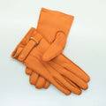 BELTED DEERSKIN GLOVES PORTOLANO LADIES