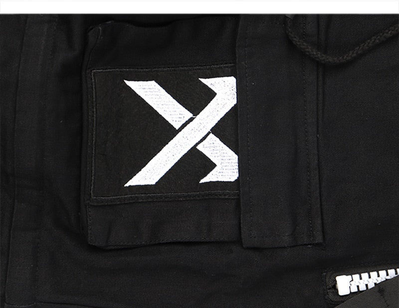 Detachable Multi-Pocket Cargo Hip Hop Streetwear Joggers Pants Vimost Shop