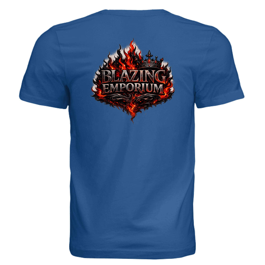 Solid True Royal Triblend - BACK