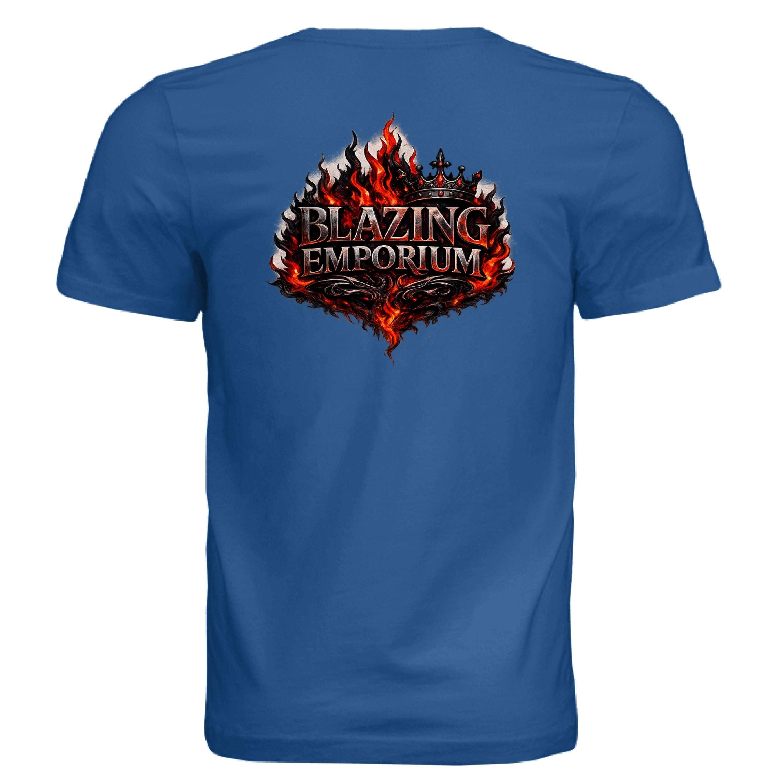 Solid True Royal Triblend - BACK