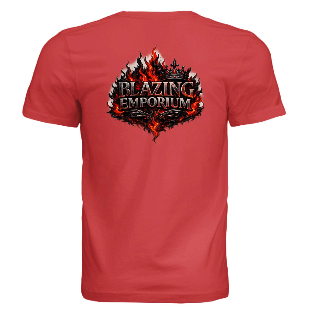 SOLID RED TRIBLN - BACK