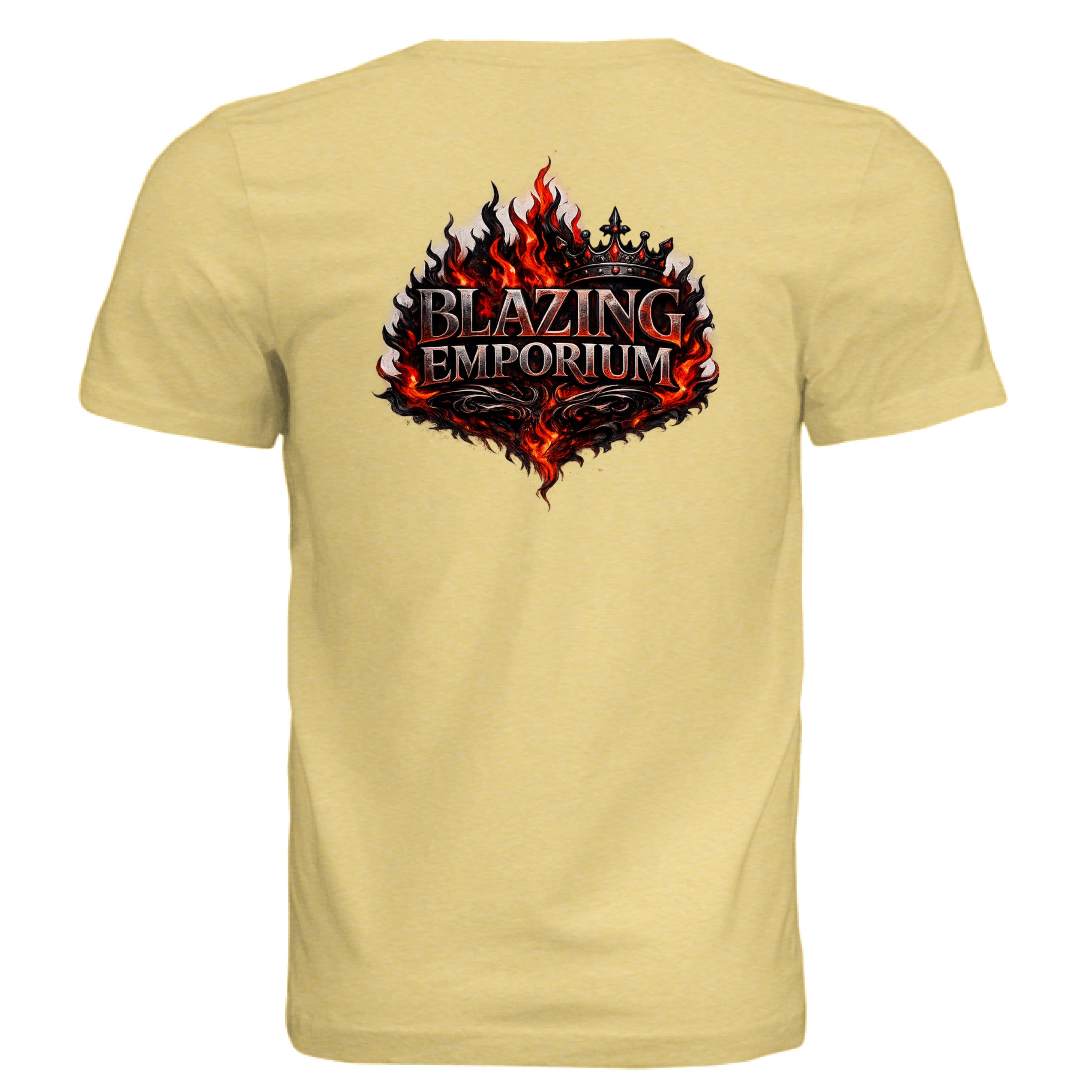 Pale Yellow Triblend - BACK