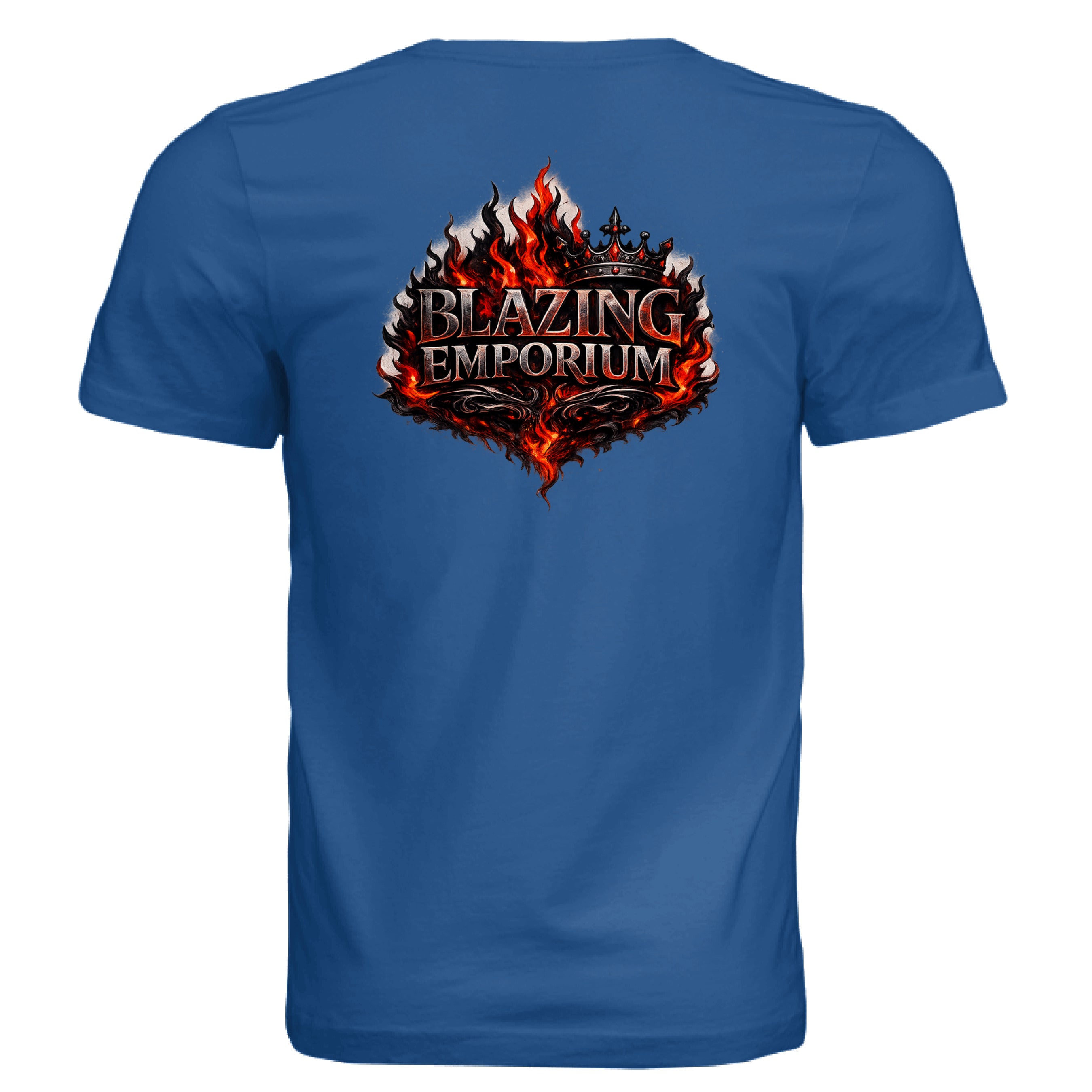 Solid True Royal Triblend - BACK