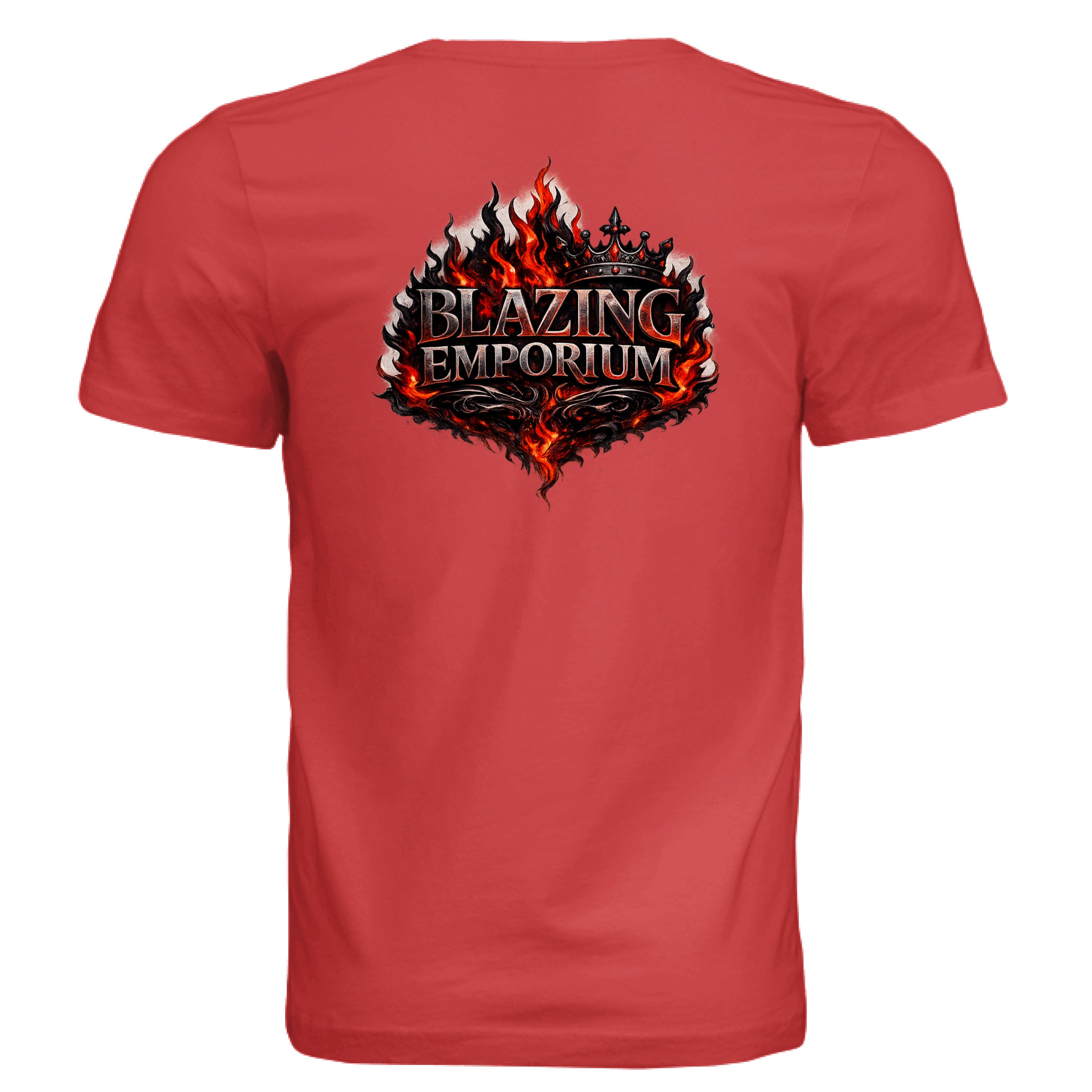 SOLID RED TRIBLN - BACK